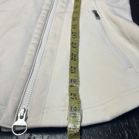 ATHLETA Moto Jacket in Magnolia White, Size M. - Picture 13 of 13